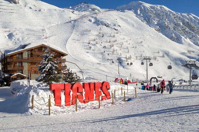 Майский Тинь (Tignes)